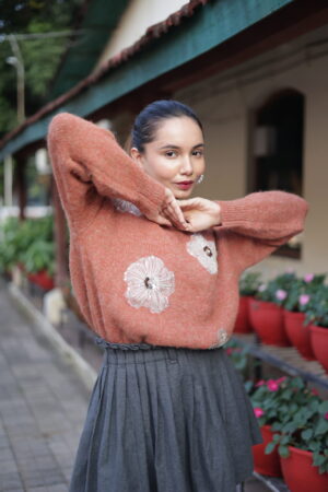 Petal Patch Sweater