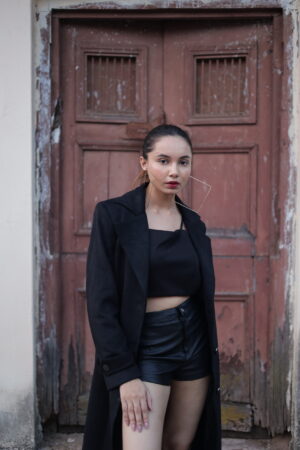 Suede Overcoat