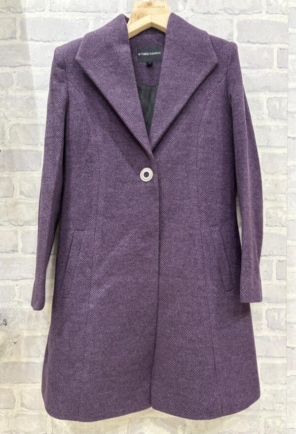 Wine Merino Blazer - Image 3